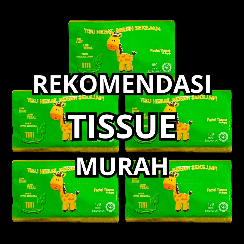 [NEW PRODUCT] Tisu Titi Paket 5 Pcs Lembut & Tahan Lama Cocok untuk stok Di Rumah Kantor dan Usaha