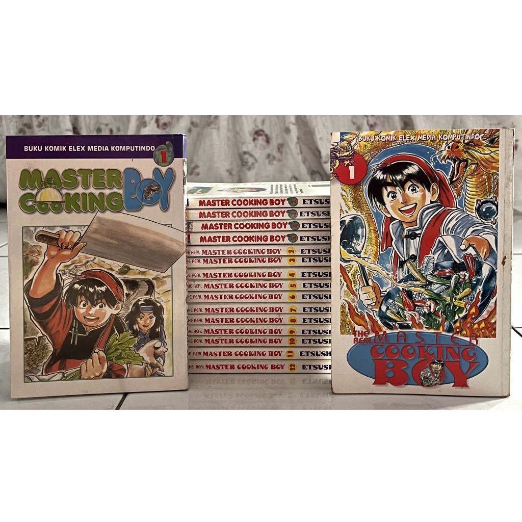 Komik Manga Master Cooking Boy 1-5 The Real Master Cooking Boy 1-12 Set Tamat