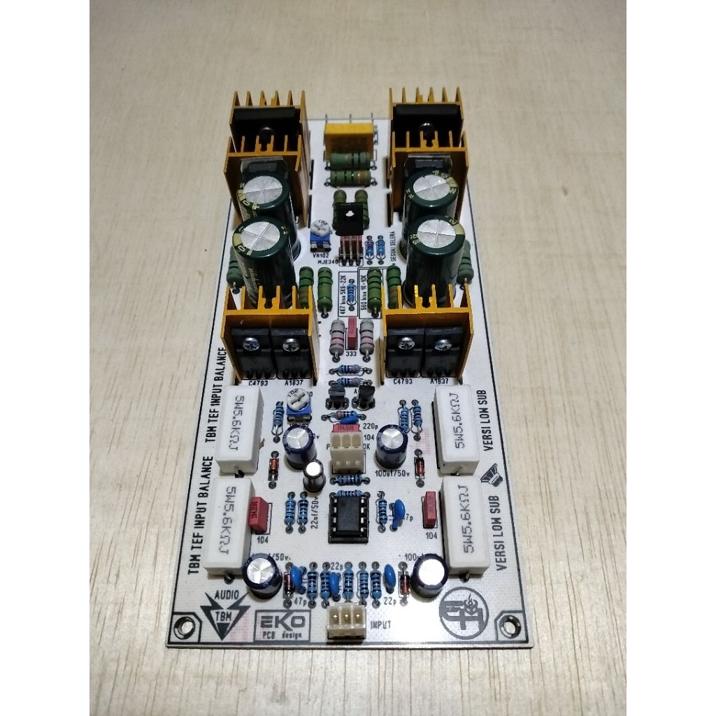 kit driver TBM tef inbalan