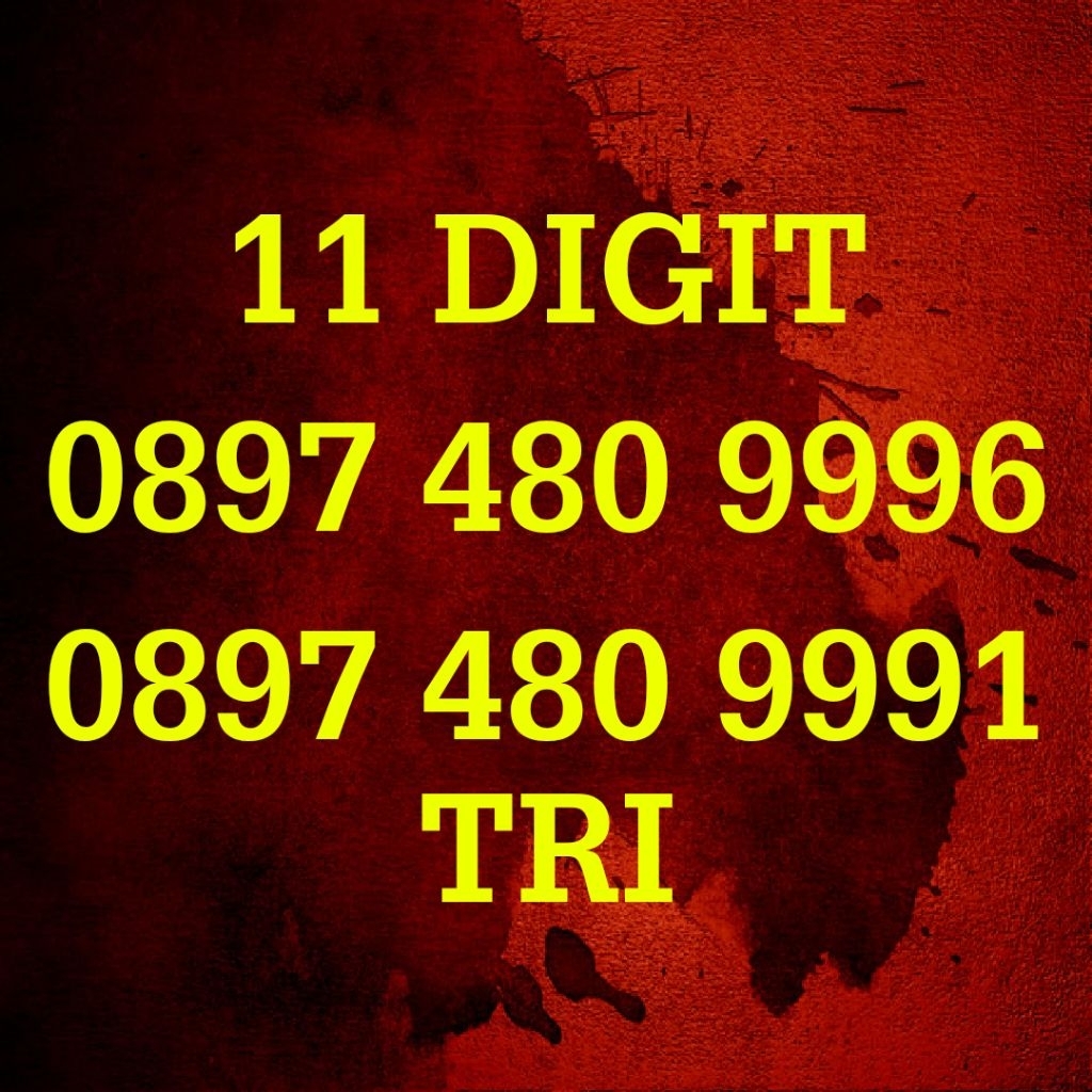 NO CANTIK TRI 11 DIGIT 999X