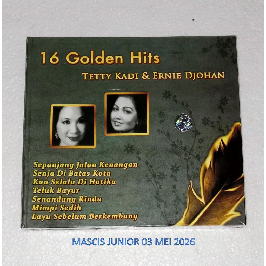 CD Tetty Kadi & Ernie Djohan - 16 Golden Hits