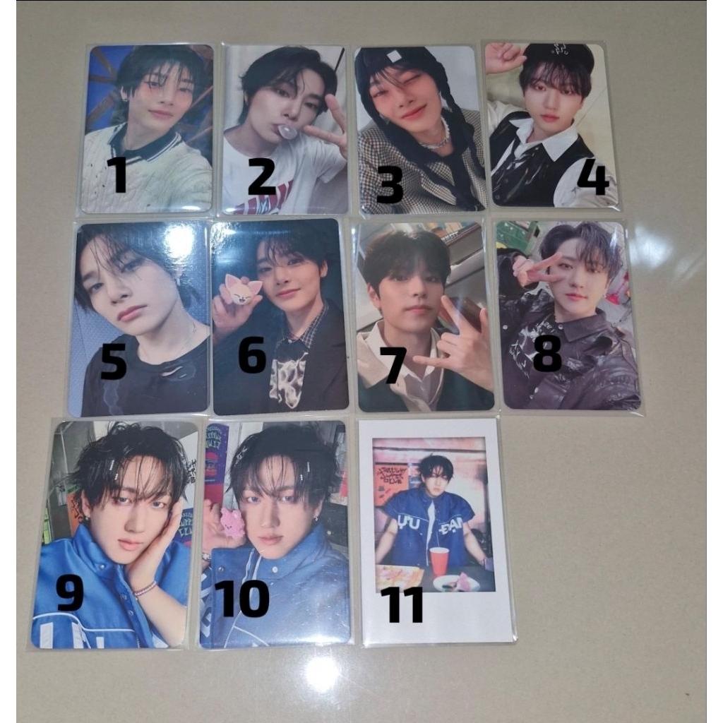 wts photocard pc straykids i.n jeongin seungmin changbin