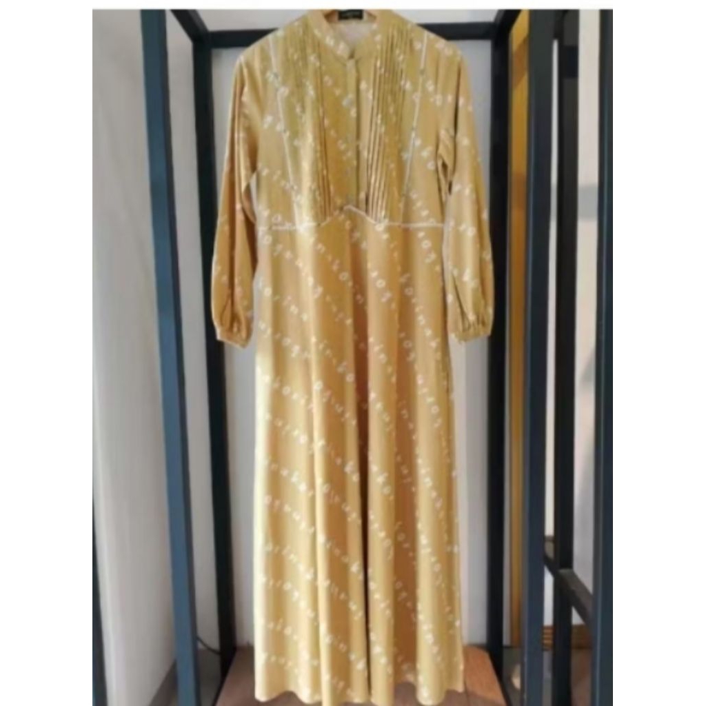 preloved mustard dress korina