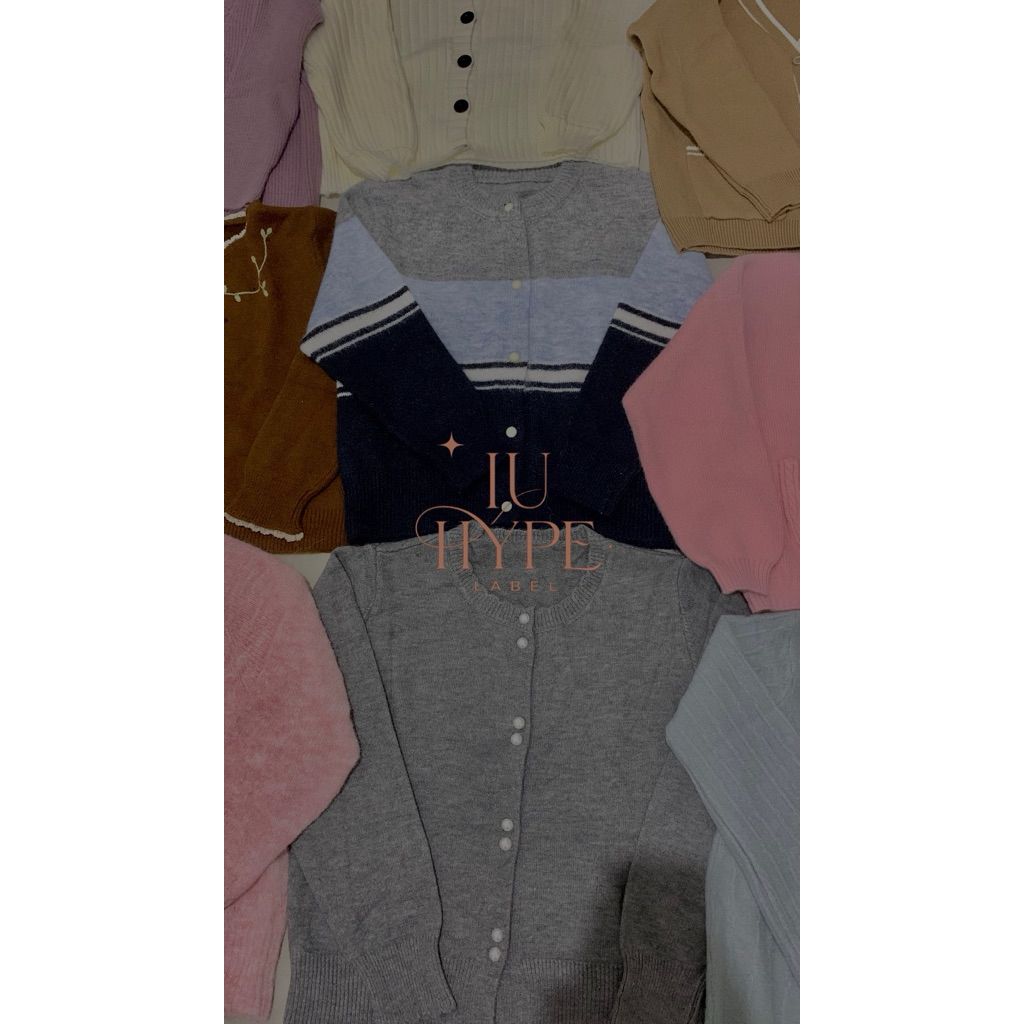 {IU.HYPE.LABEL}CARDIGAN IMPORT BKK