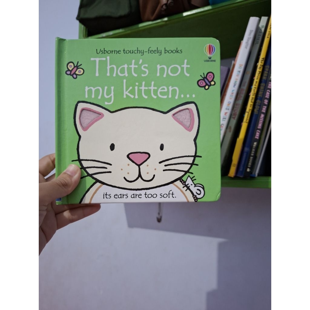[Preloved] Thats Not My Kitten - Usborne Touch & Feel (board book)