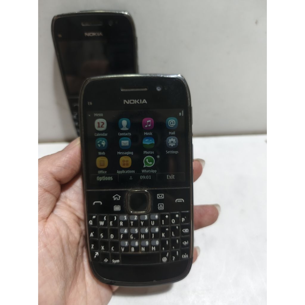NOKIA E6 ORIGINAL NOKIA UNIT NORMAL HP SECOND JADUL UNIK LANGKA