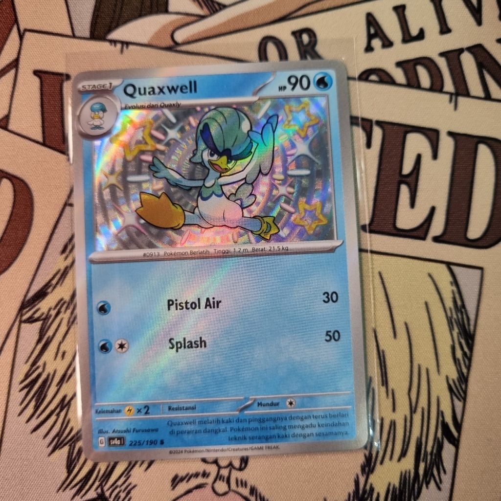 Quaxwell Baby Shiny Harta Berkilau Pokemon TCG Indo