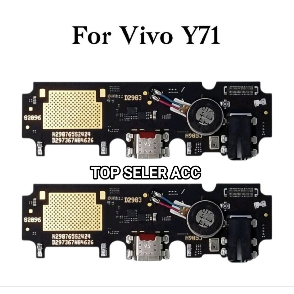 VIVO Y71 FLEXIBEL KONEKTOR CHARGER BOARD / PAPAN CAS WITH IC UNTUK VIVO Y71