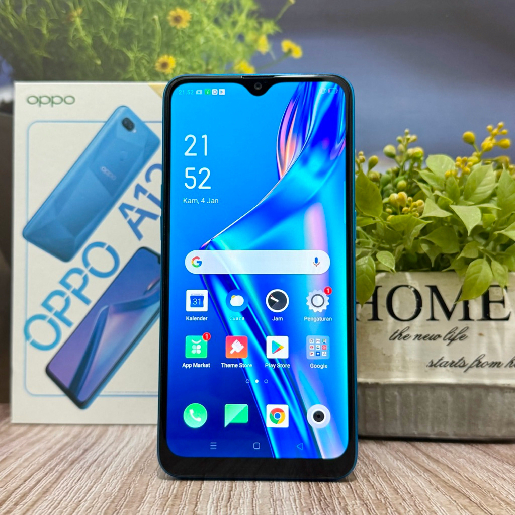 Oppo A12 Ram 4/64 3/32 Garansi resmi indonesia
