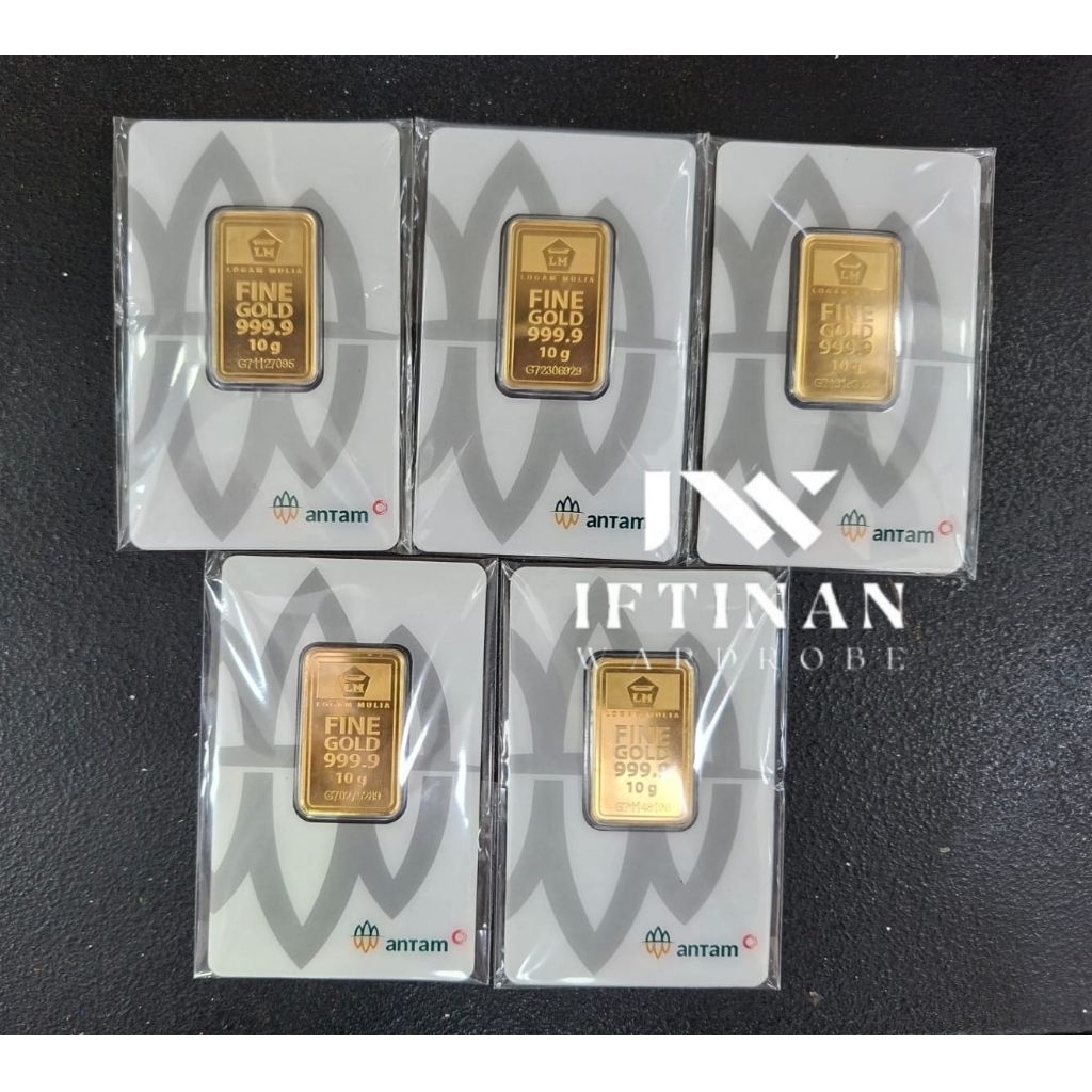 LM Antam 10 gr Certicard Redmark, Random