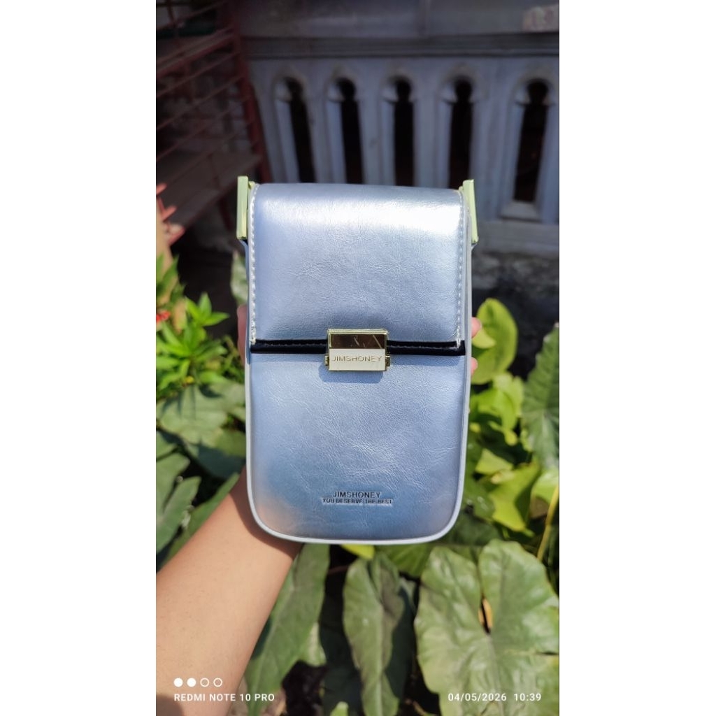 jims honey lula mini bag warna silver