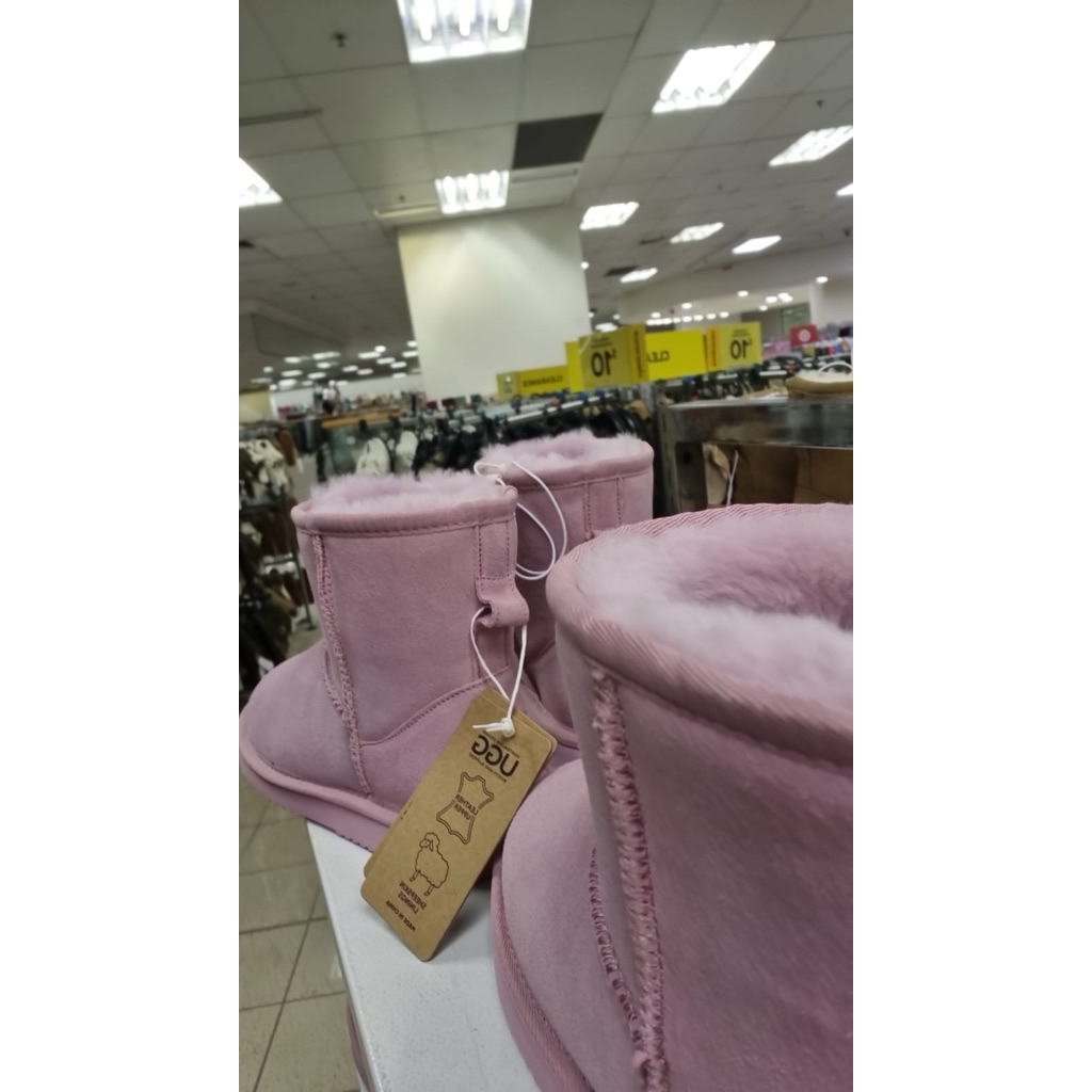 UGG Boots Women Boots Sepatu Boots Bulu Winter
