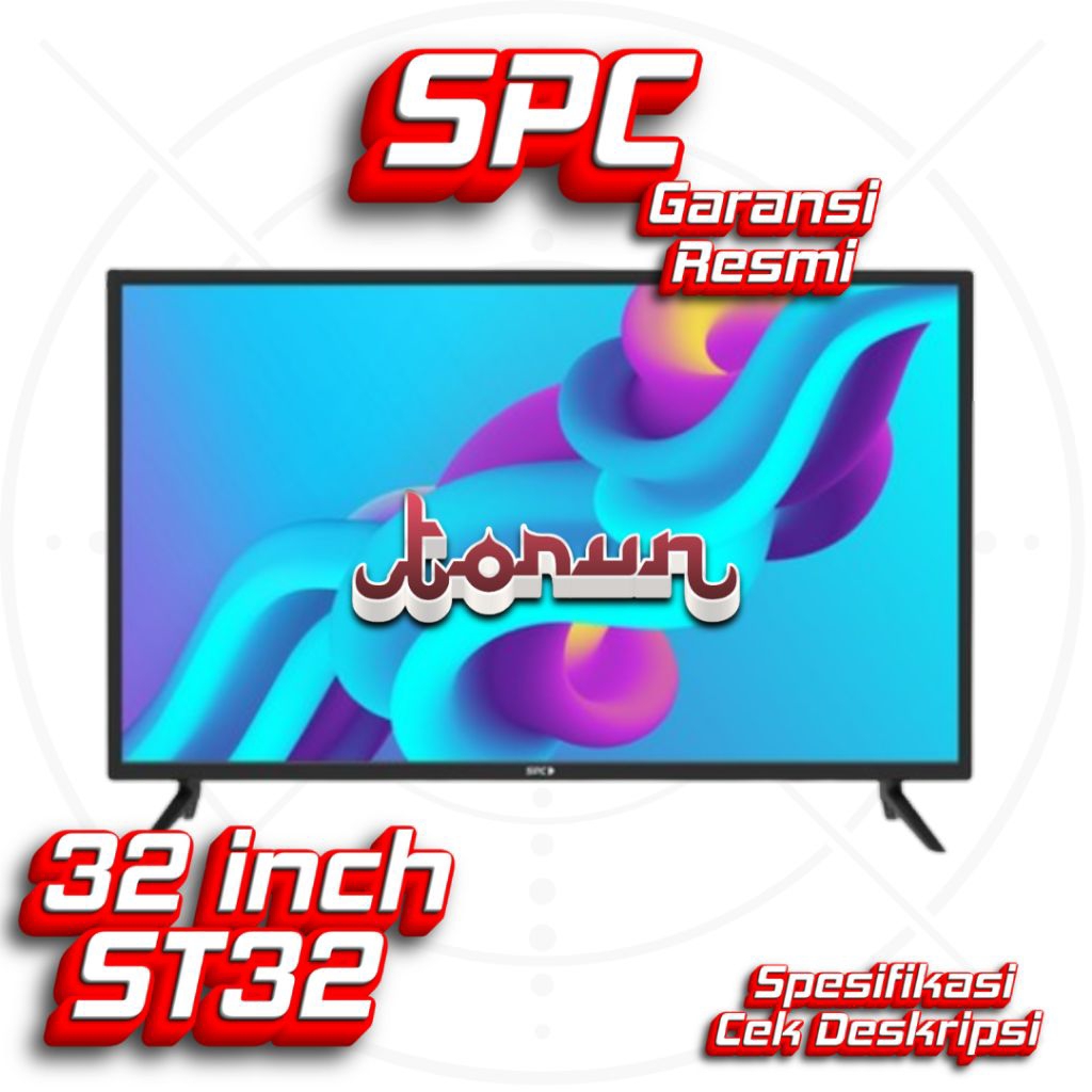 SPC LED SMART TV SPC ST32 32 Inch HD HDMI - SPC Smart TV Android 9.0