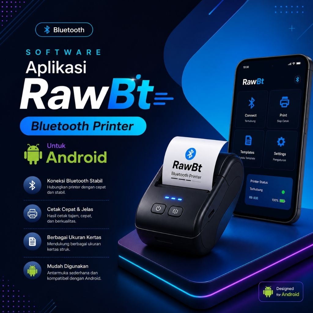 Software Aplikasi RawBT Bluetooth Printer Untuk Android