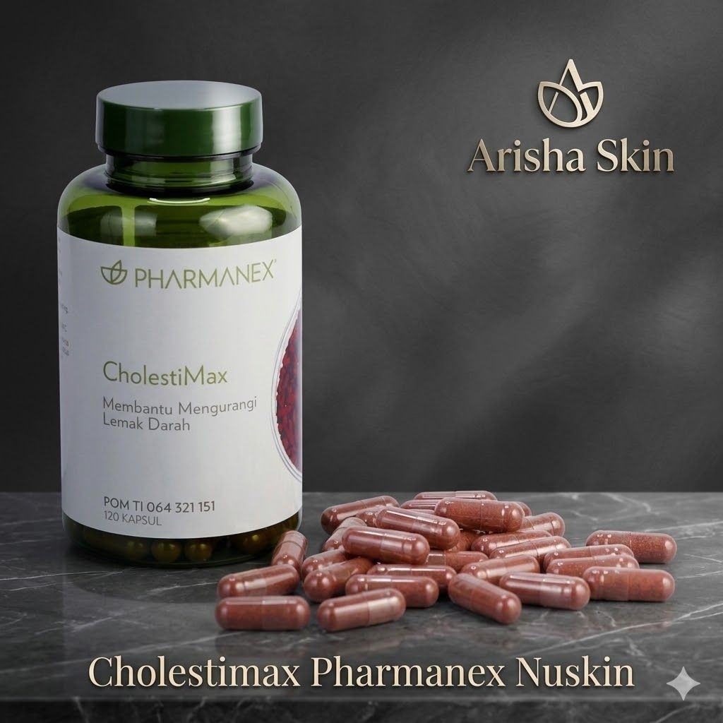 Choles_timax Suplemen Penurun Kolesterol Original Produk 120 caps