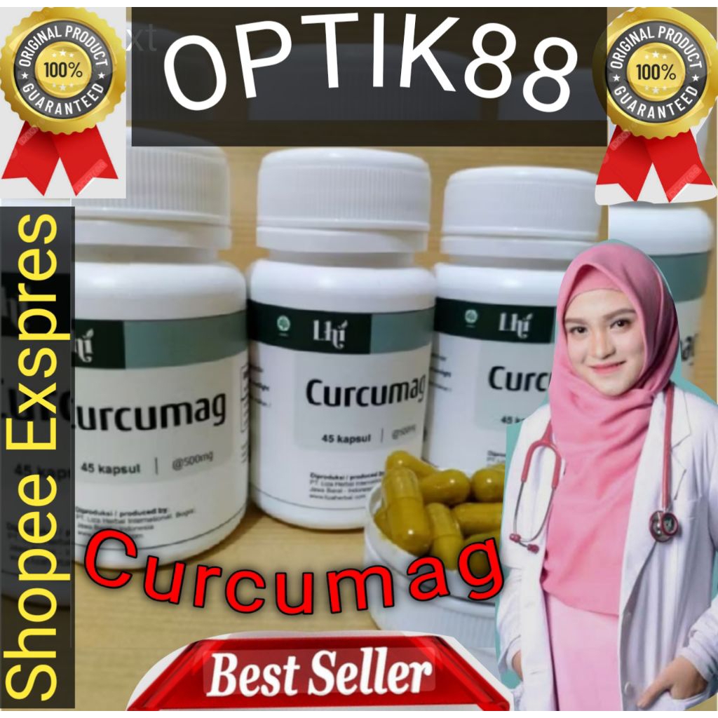 Curcumag Asli Obat Herbal Atasi Gejala Maag Lambung Curcumag Original