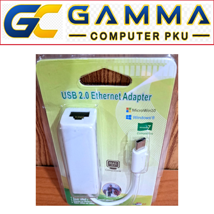 ADAPTER USB TYPE-C TO LAN / USB ETHERNET ADAPTER / USB C TO LAN RJ45 ADAPTER / USB TYPE C LAN