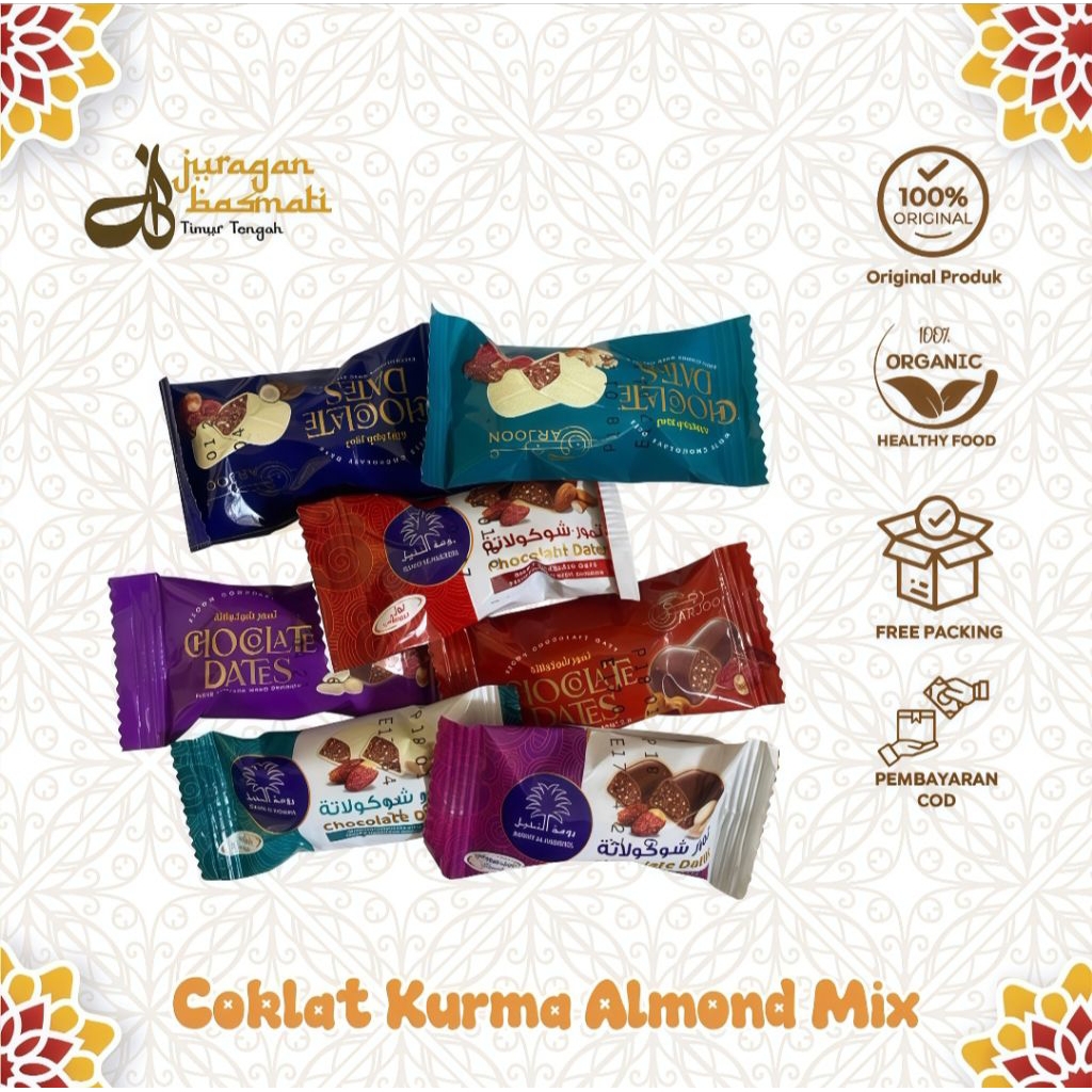 COKLAT KURMA ALMOND ARAB