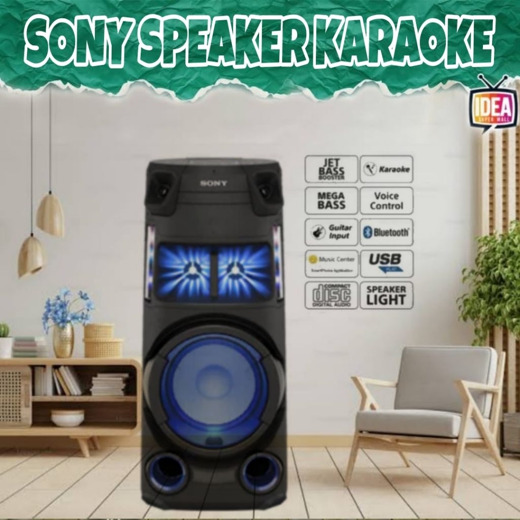 SONY MHC-V43D - SONY SPEAKER PARTY KARAOKE BLUETOOTH SISTEM HI-FI MHCV43D MHC V43D