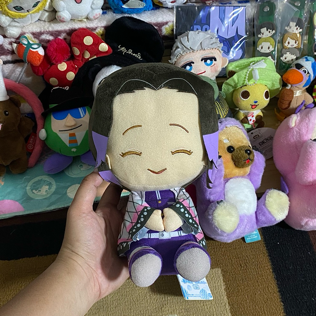 Demon Slayer Shinobu Kocho Big Plush Pofutto Banpresto Boneka Anime Cewe Lucu