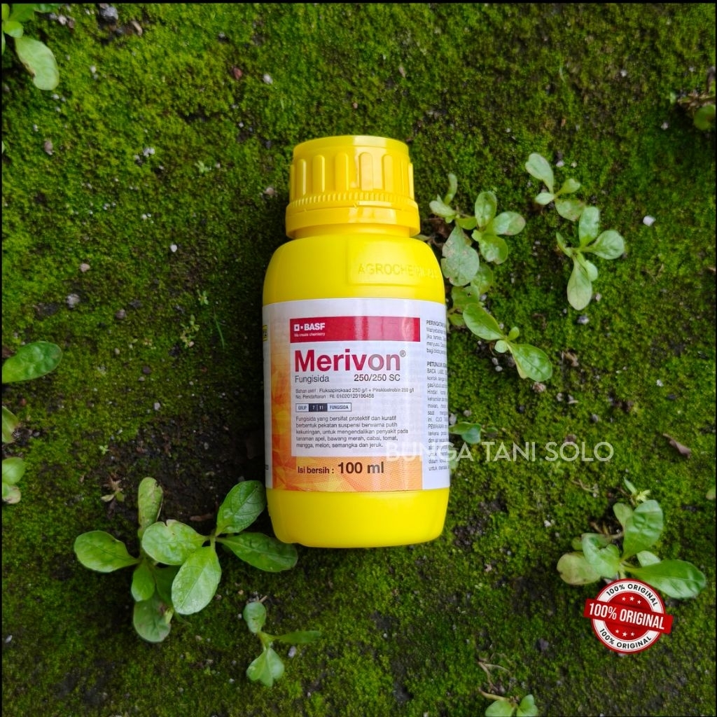 Merivon 250SC - 100ml Fungisida Sistemik Anti Pathek/Busuk Buah dan Embun Tepung
