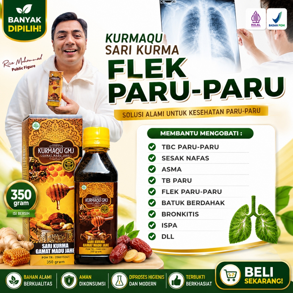 Obat Flek Paru Paru Anak Dewasa Sesak Nafas Asma Tb Paru Radang Tenggorokan Madu Pembersih Paru Paru
