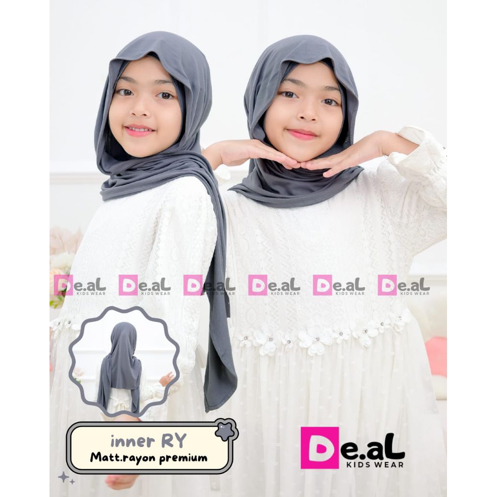 PASHMINA INSTAN INNER ANAK RAYON PREMIUM HIJAB PASHMINA INNER ANAK