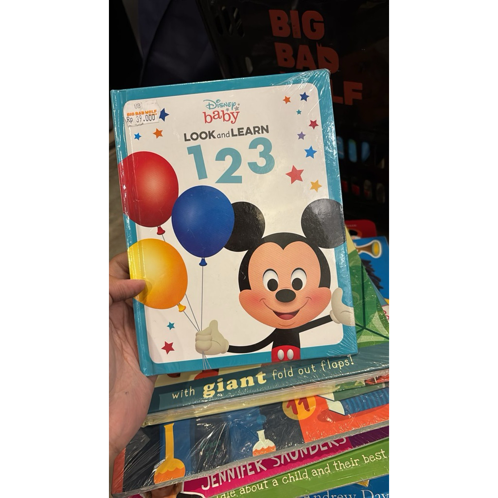 disney baby look and learn book
