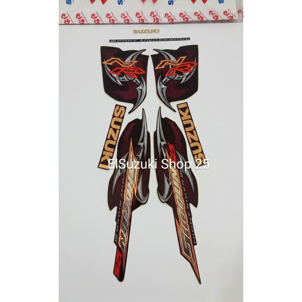 Striping Set Suzuki Shogun FL125 NR III (night rider III) Original SGP