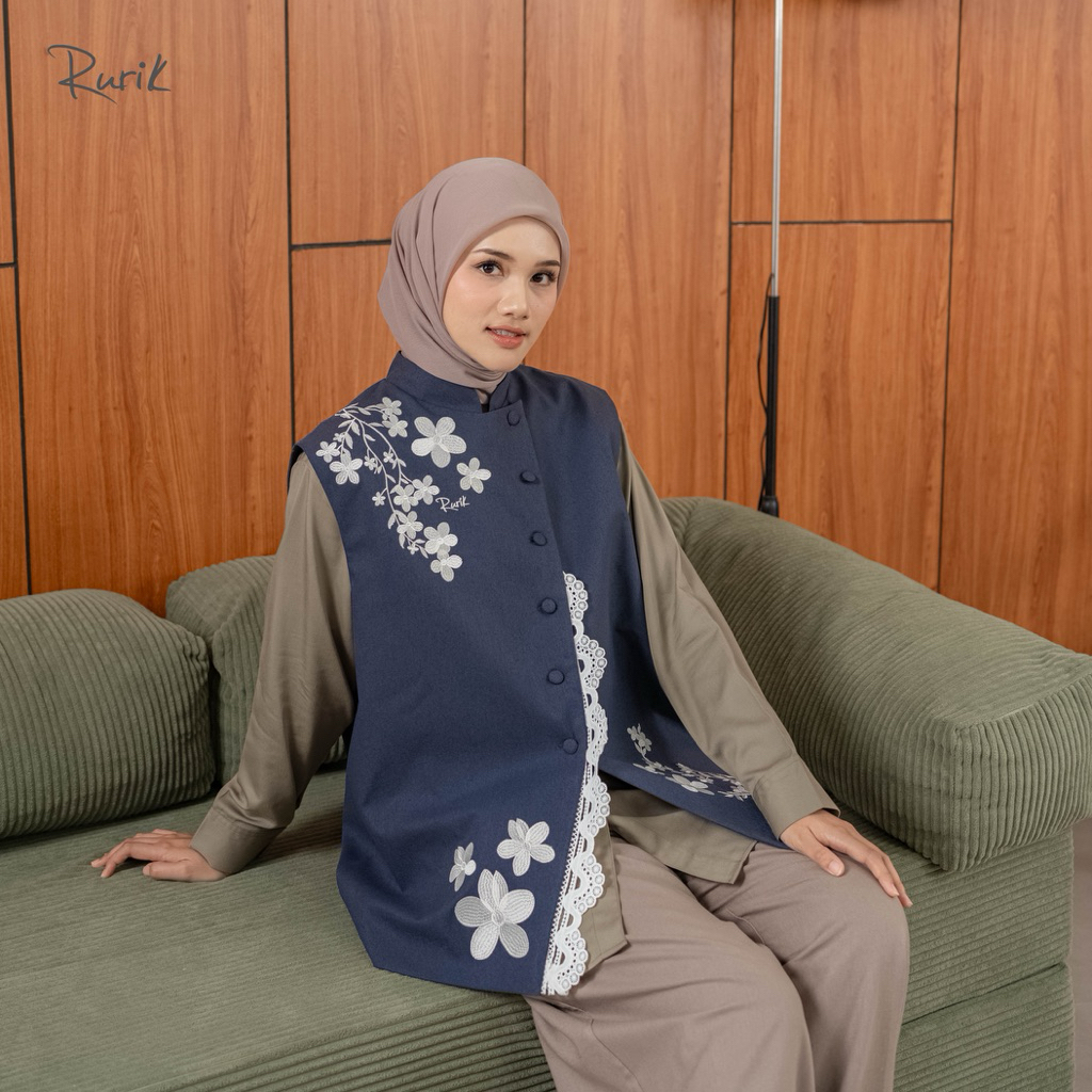 RURIK OFFICIAL - NEEDA SHIRT - ATASAN WANITA - RURIK TERBARU ORIGIN