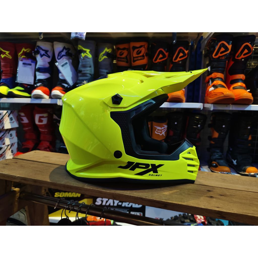 HELMET JPX ANAK" JUNIOR HELM ANAK" TERBARU NEW MOTORCROSS TRAIL TRABAS HELM ANAK