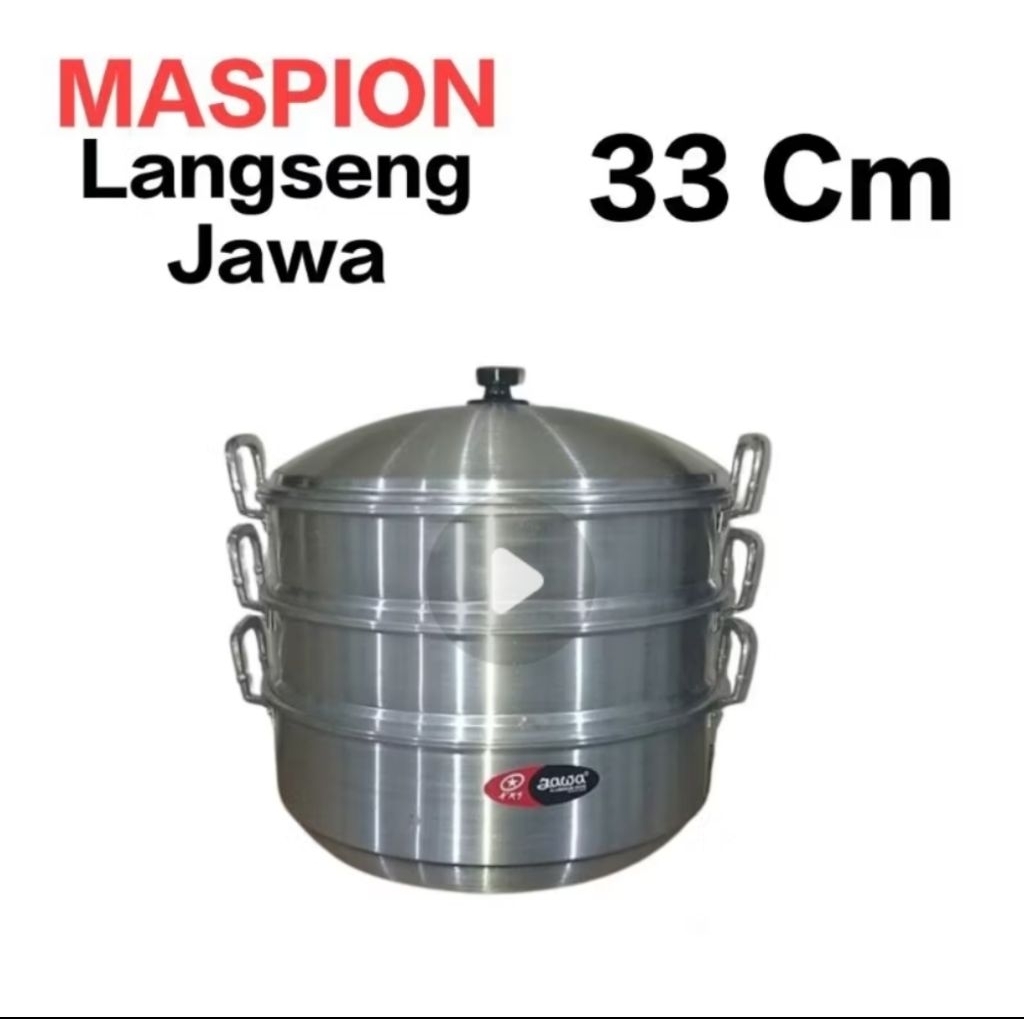 MASPION PANCI KUKUSAN LANGSENG JAWA 33CM 3 SUSUN
