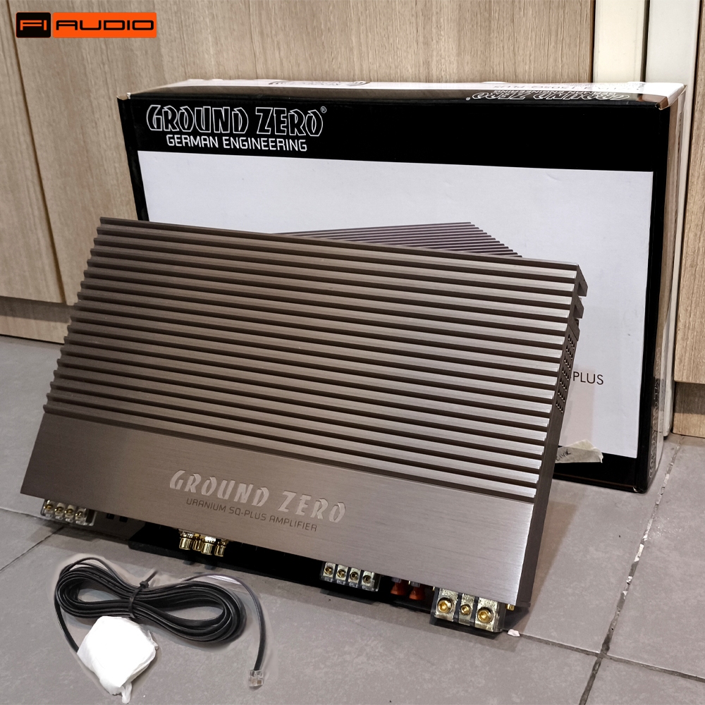 Power Amplifier Ground Zero GZUA 2.250 SQ-PLUS Audio Mobil 4channel 4 kanal Bukan DSP
