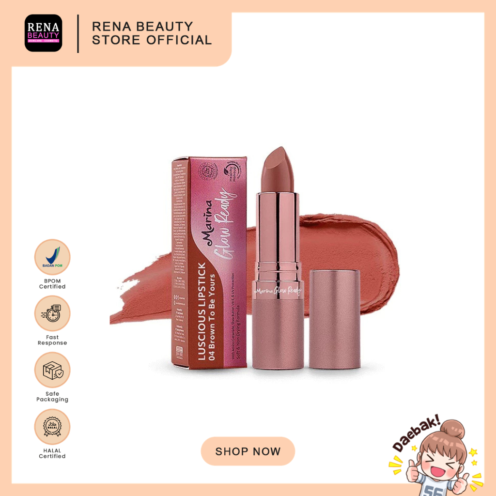 MARINA GLOW READY LUSCIOUS LIPSTICK