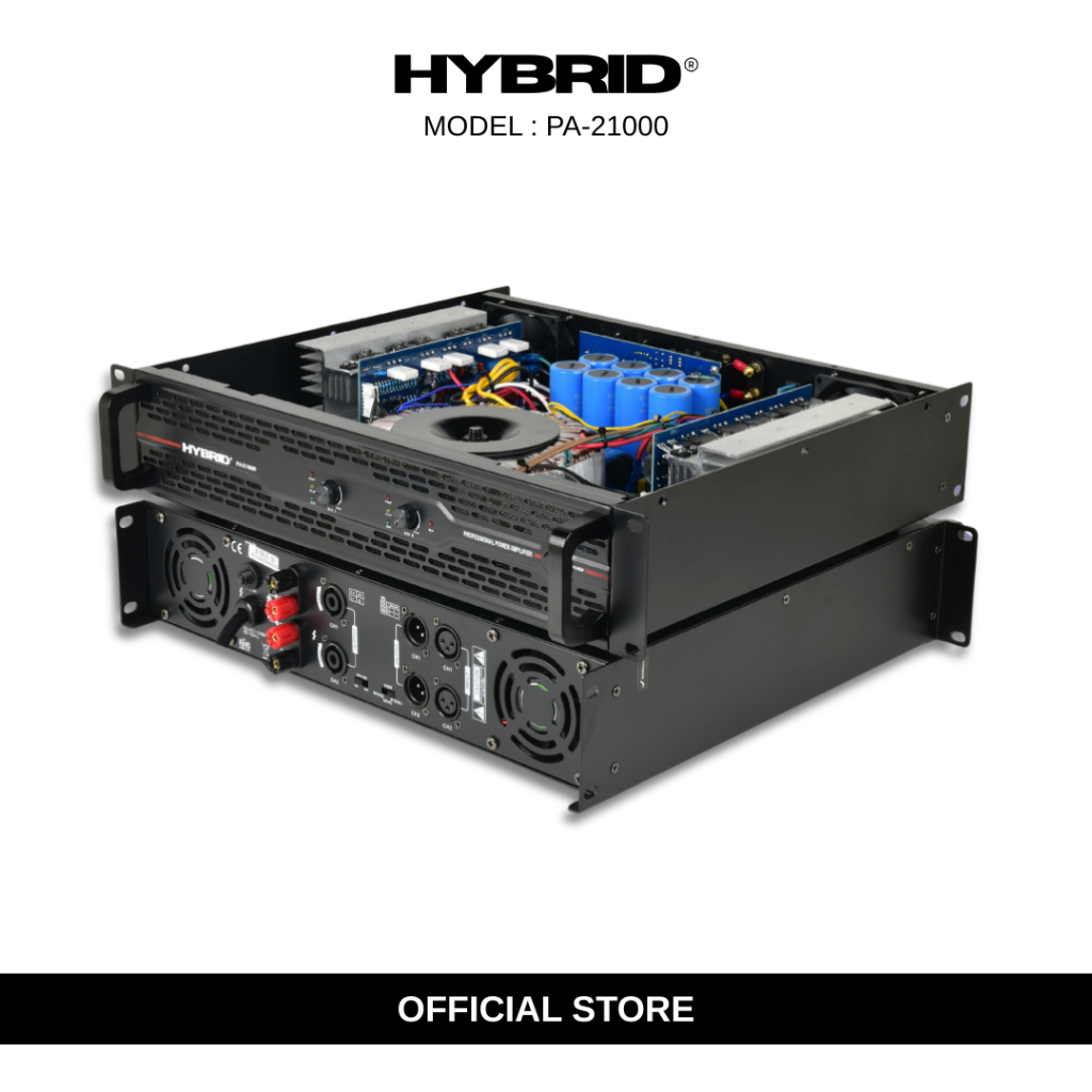 POWER HYBRID PA 21000 CLASS H 2X1000 WATT