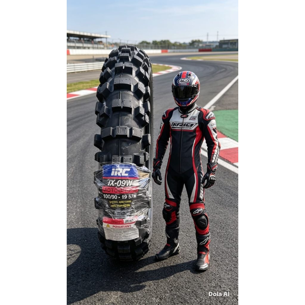 IRC cros sni baru ring 19 100/90 100/70 tubetype