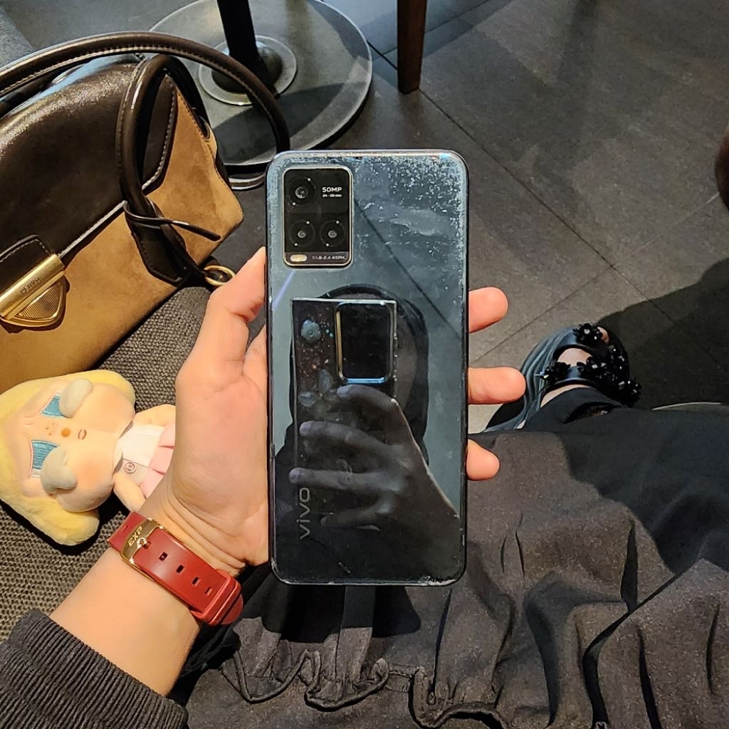 VIVO Y33S 8/128gb ORIGINAL HP Second Murah