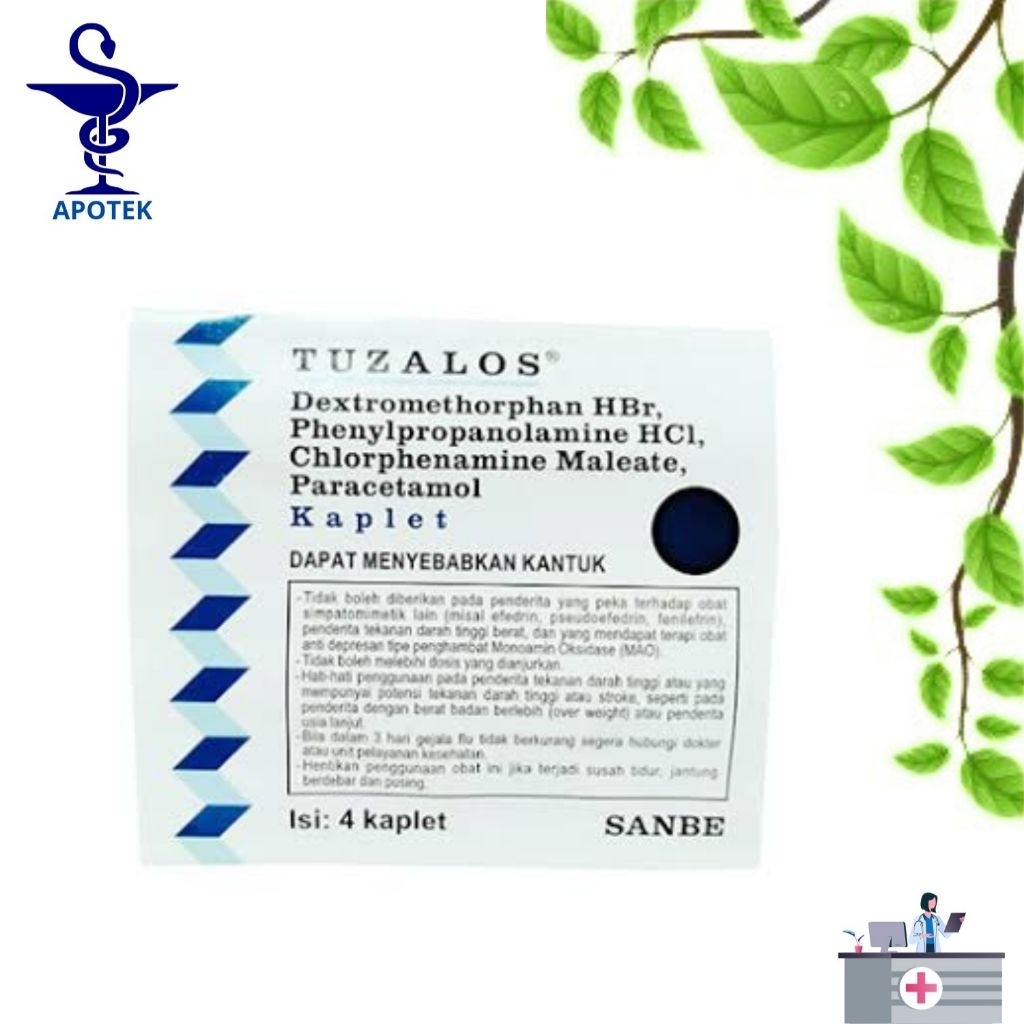 Tuzalos strip @4 tablet