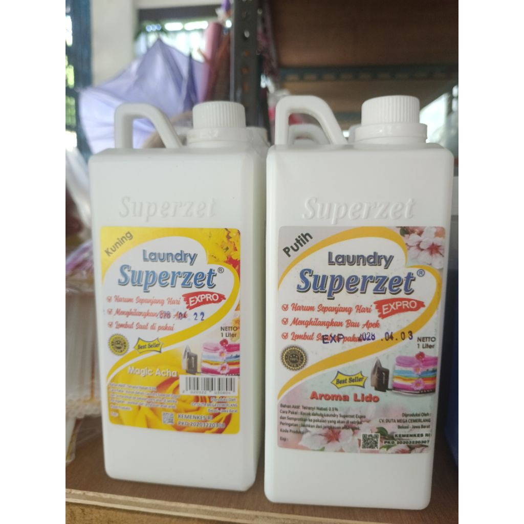 pewangi laundry superzet 1000ml / pewangi baju / pengharum laundry / parfum laundry
