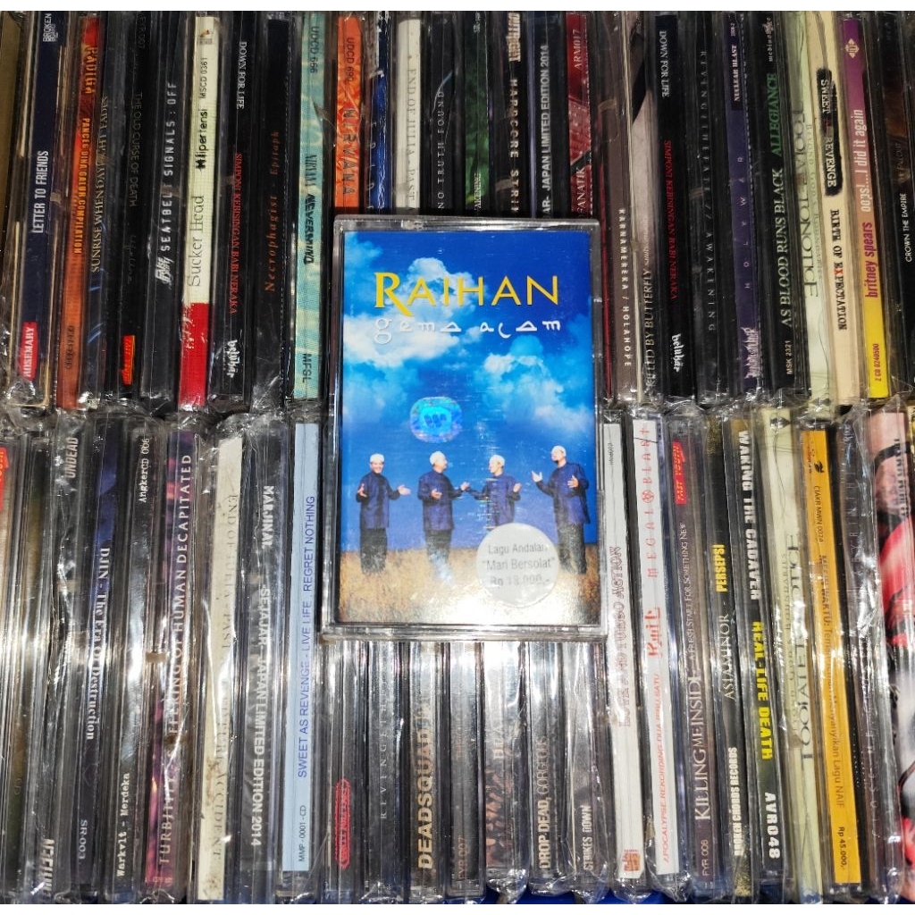Kaset Raihan - Gema Alam Hits Singles Mari Bersolat