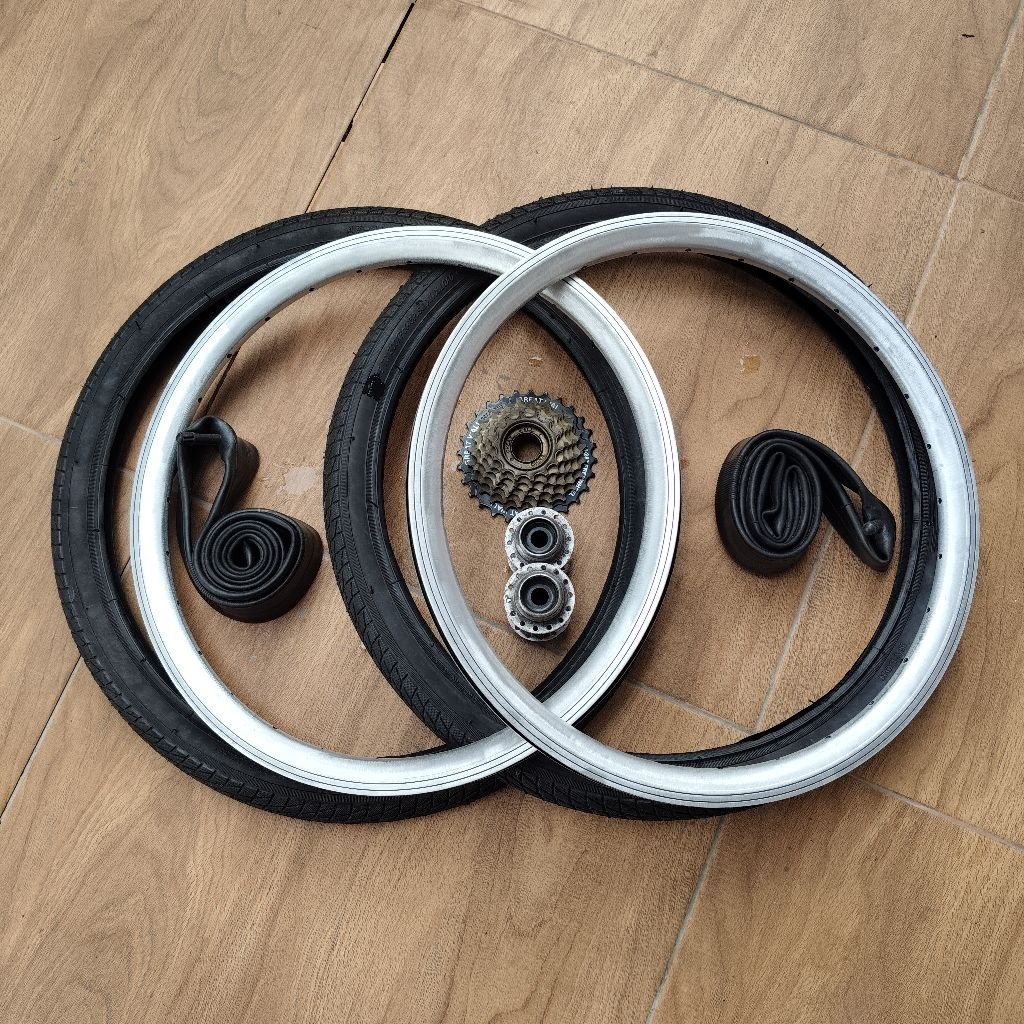 Wheelset Sepeda 20 inch 406 Murni Sepeda Lipat Copotan Odessy Ritz 20