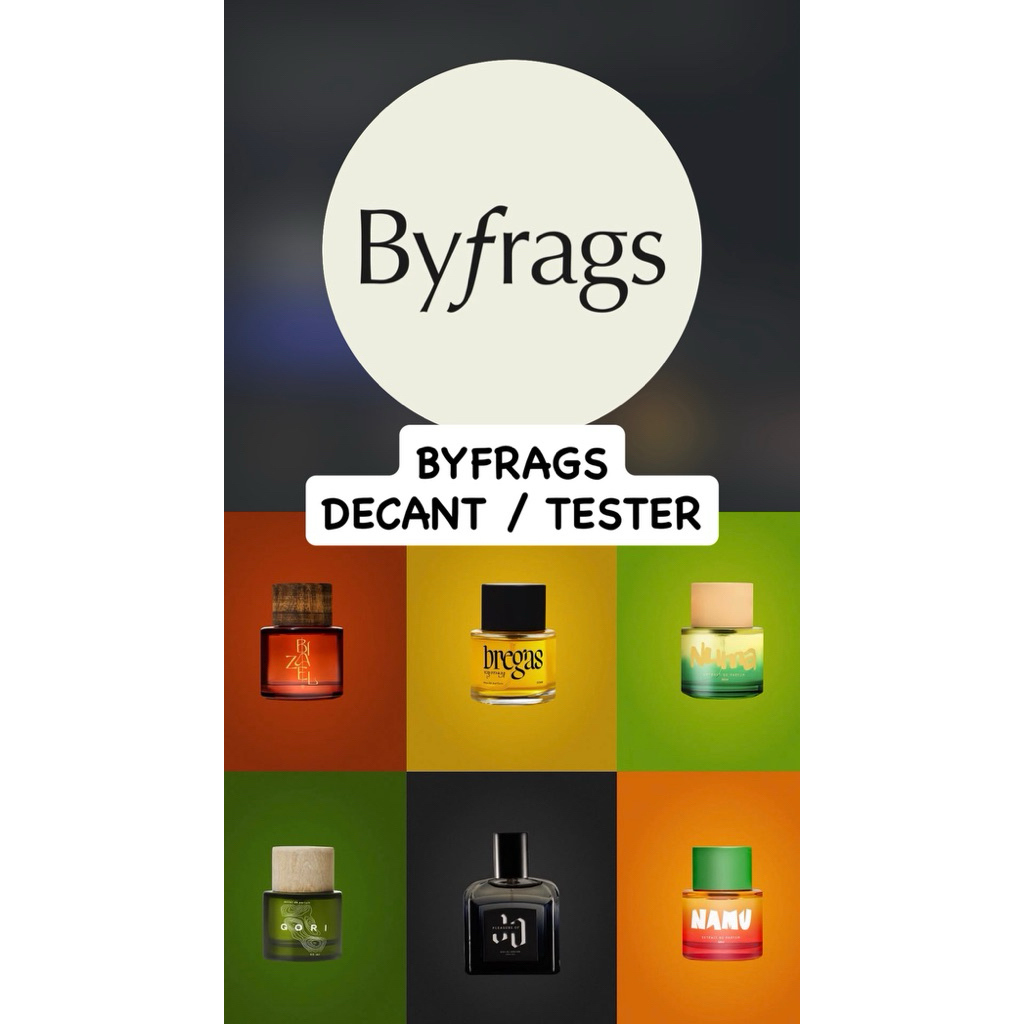decant FABRON FRAGS NAMU PLEASURE OF JO NUMA BREGAS JOHAN MALIK BIZAEL GORI