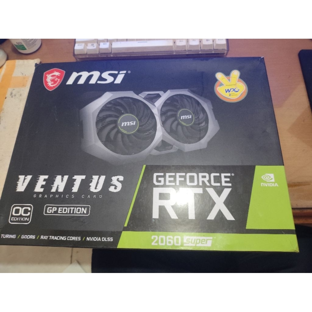 MSI VENTUS GPU VGA NVIDIA RTX 2060 SUPER