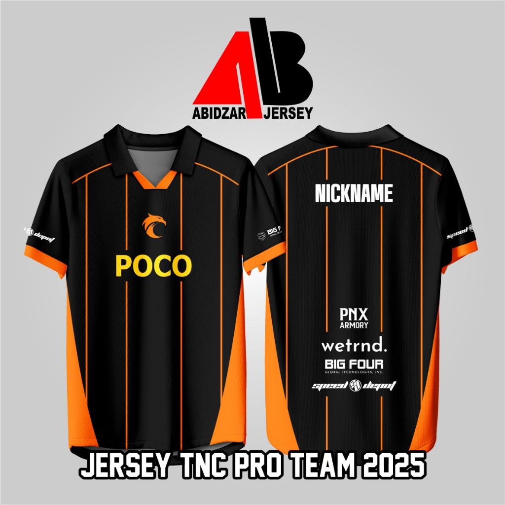JERSEY TNC PRO TEAM 2026 TERBARU