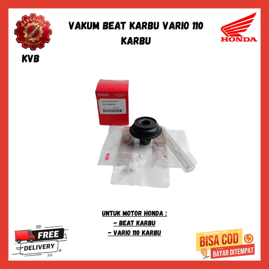 Vakum Beat Karbu Vario 110 Karbu KVB Original Motor Matic Honda