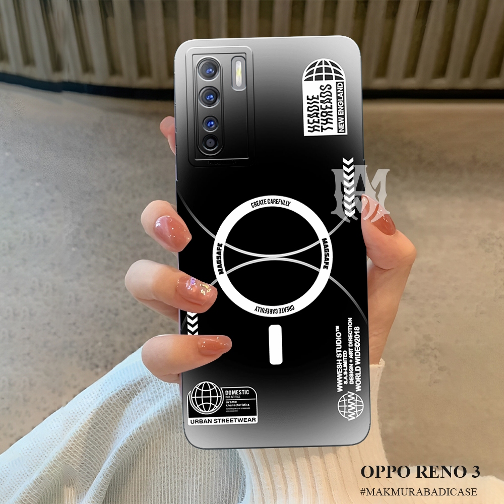 Case Oppo Reno 3 4G - Oppo A91 Cassing Handphone Aesthetic - Silikon Tpu - Case Hp Karakter