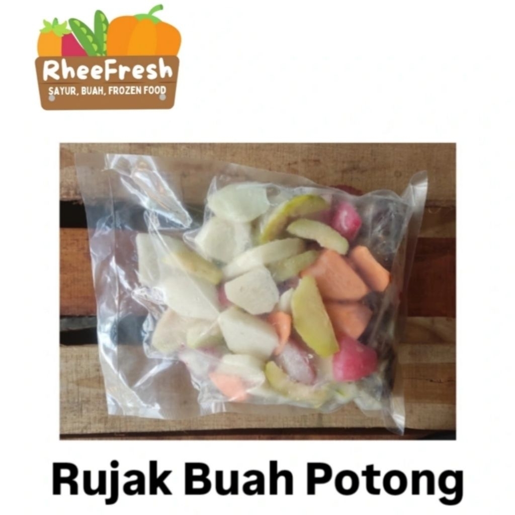 Rujak Buah Potong Sambel Ulek 250gr