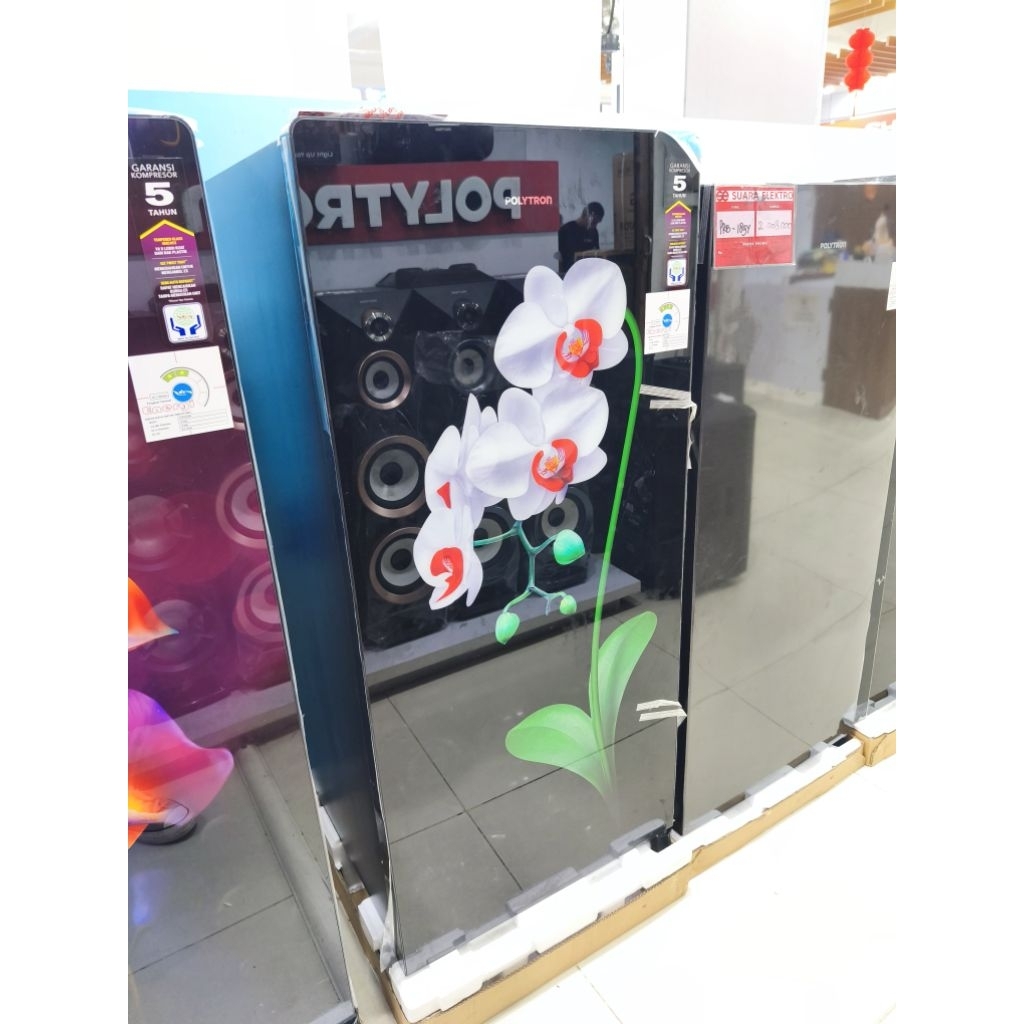 KULKAS POLITRON 1 PINTU PRA18MOW (180LITER)