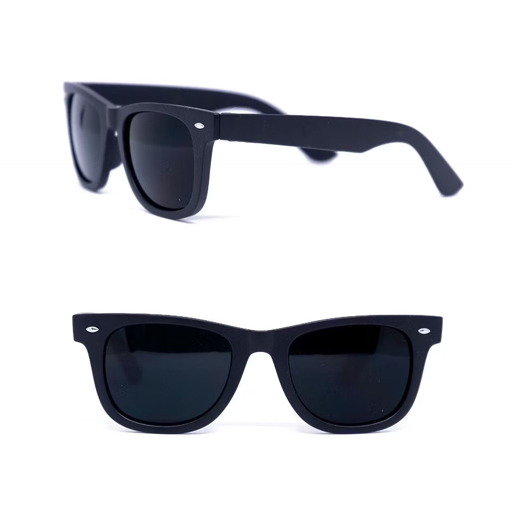 Kaca Mata Wayfarer Hitam unisex frame glossy and doff
