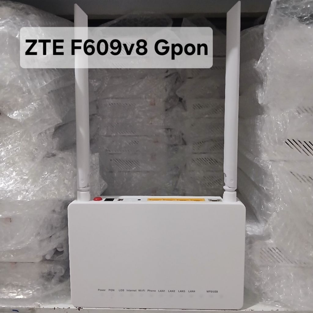 Onu Baru ZTE F609v8 Gpon support OMCI